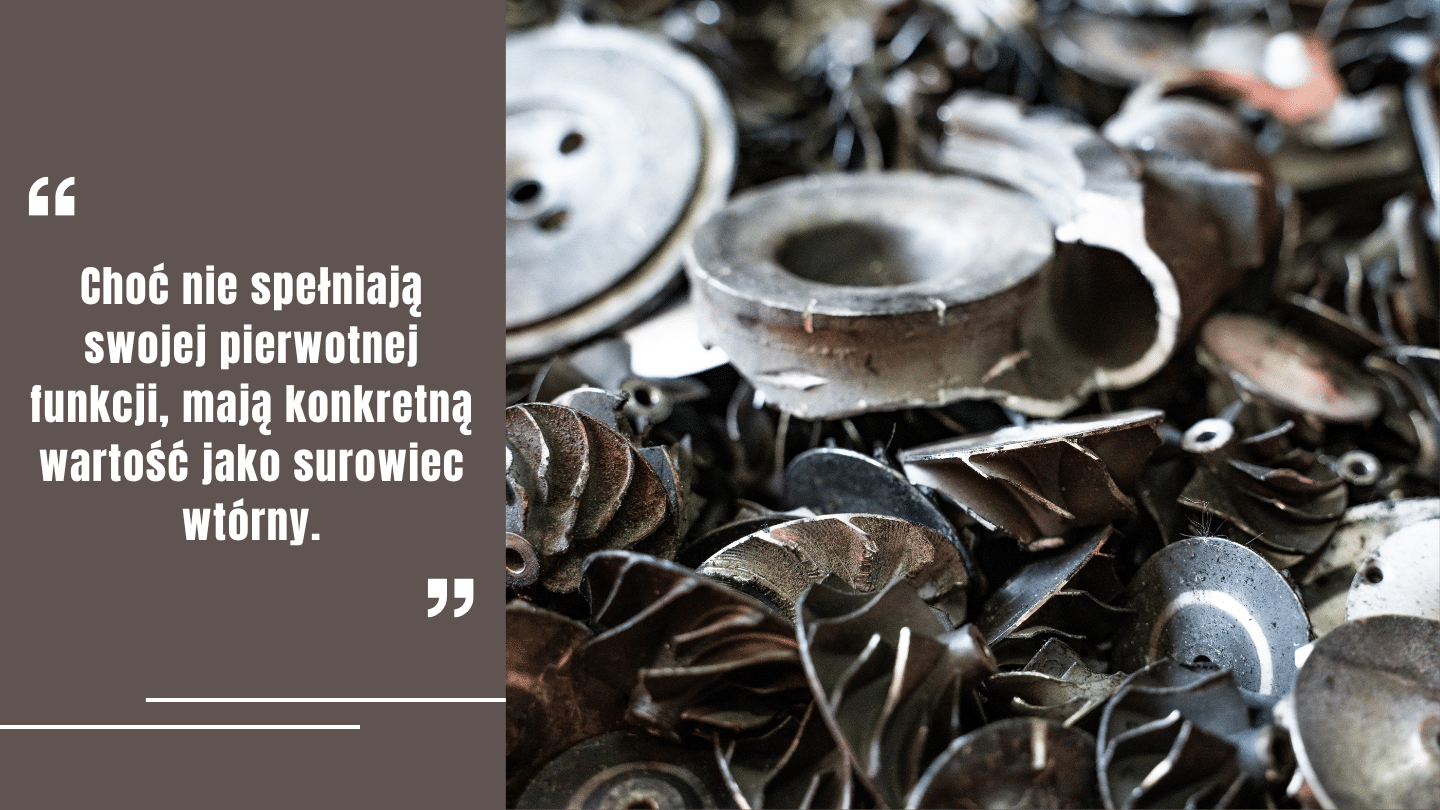 sprzedaż złomu produkcyjnego